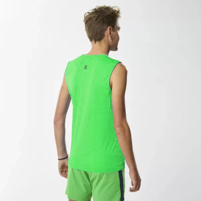 Ανδρικό αμάνικο t-shirt για trail running Millet INTENSE TANK /Chloro (Preview 3)