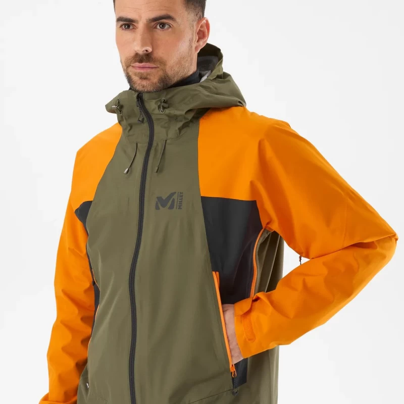 Ανδρικό Τζάκετ Πεζοπορίας Millet FITZ ROY III /Khaki (Preview 3)