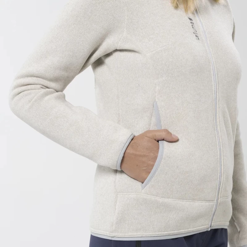 Ζακέτα γυναικεία Lafuma GALATI F-ZIP W /Beige (Preview 4)