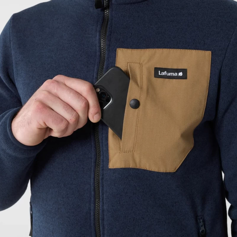Ζακέτα ανδρική Lafuma GALATI F-ZIP M /Heather Grey (Preview 2)
