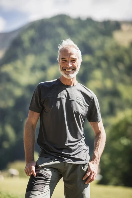 Ανδρικό T-Shirt Lafuma SKIM TEE M /Anthracite Gray (Preview 2)