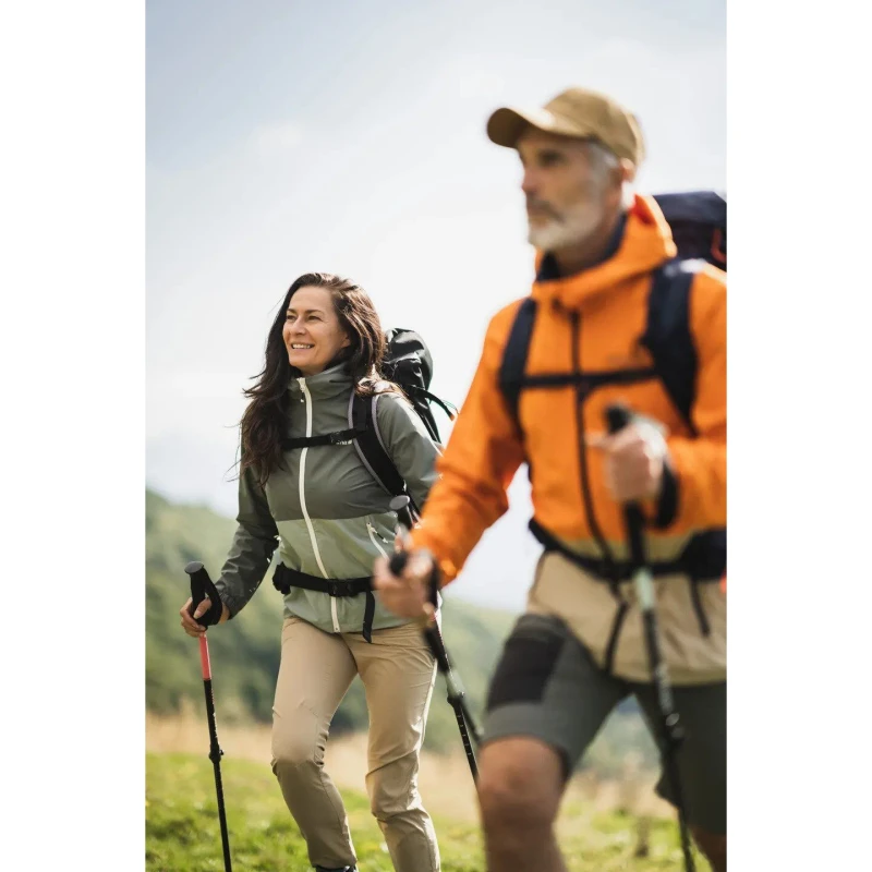 Μπουφάν πεζοπορίας γυναικείο Lafuma ACCESS W, αδιάβροχο /Beige (Preview 7)