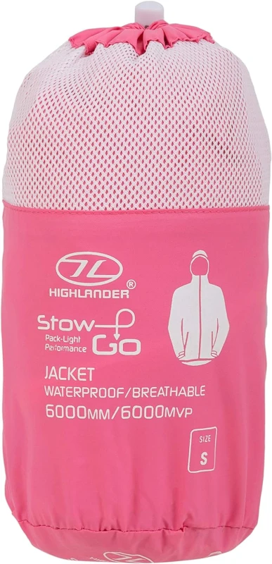 ΑΔΙΑΒΡΟΧΟ TZAKET HIGHLANDER STOW & GO PINK (Preview 6)