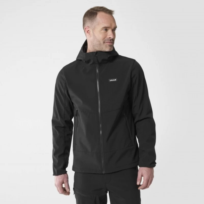 Τζάκετ ανδρικό Lafuma TRACKSHELL HOODIE M, LFV12200_0247 /Black (Preview 2)