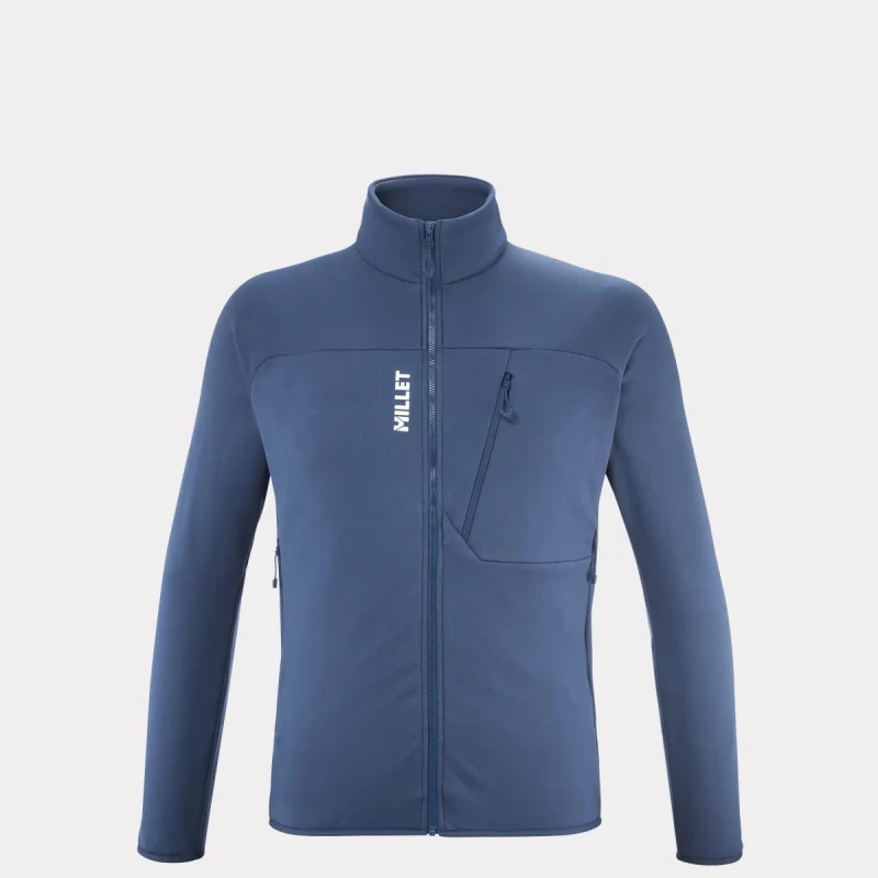 Millet SENECA FLEECE M, Ανδρικό ορειβατικό jacket, MIV10244_N0395 /Dark Denim (Preview 1)