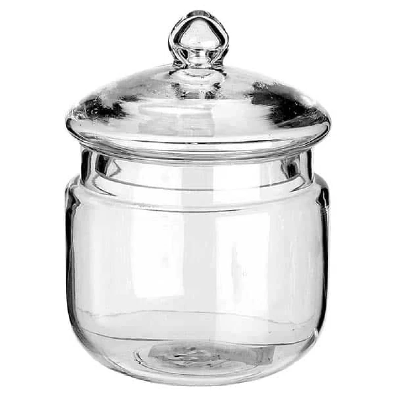 JΚ Home Décor - Γυάλα με Καπάκι 13x16cm (Preview 1)