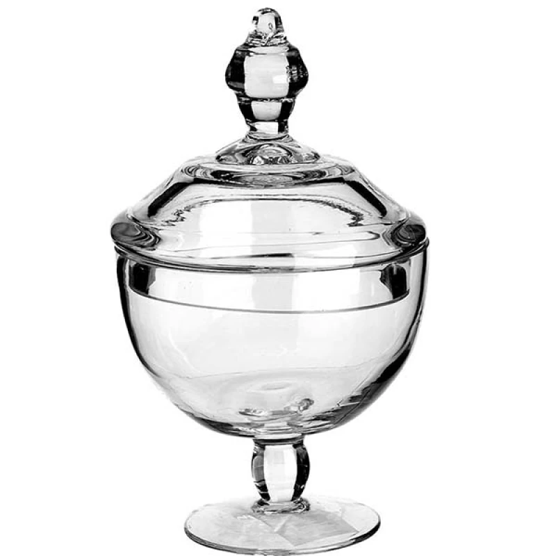 JΚ Home Décor - Γυάλα με Καπάκι 12x19cm (Preview 1)