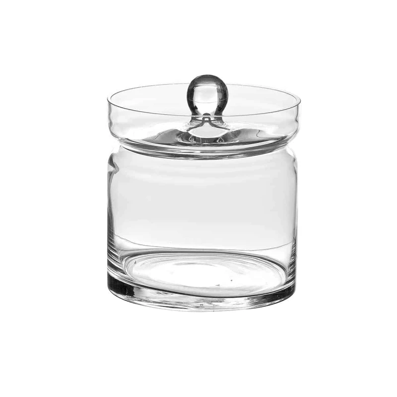 JΚ Home Décor - Γυάλα με Καπάκι 15x15cm (Preview 1)