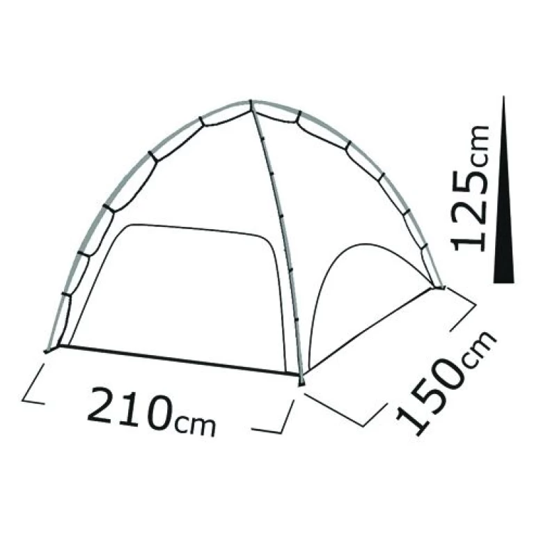 SALTY TRIBE Arawak Beach Tent, Σκηνή Παραλίας 210x150x125(ύψος) cm, Κωδ. TRI-072 /Vivi (Preview 4)