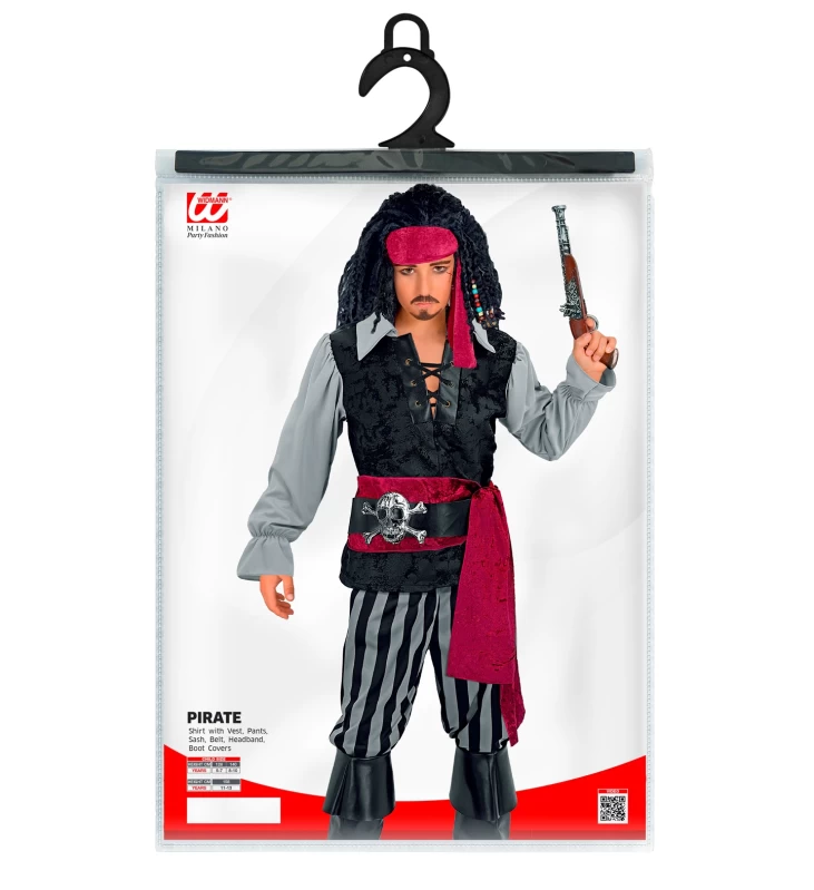 Αποκριάτικη Παιδική Στολή Πειρατής Deluxe 319598 (Preview 6)
