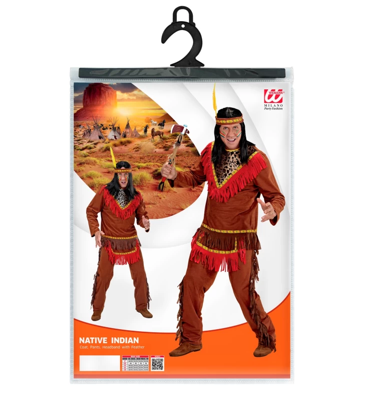 Αποκριάτικη Στολή Ινδιάνος 319534 (Preview 5)