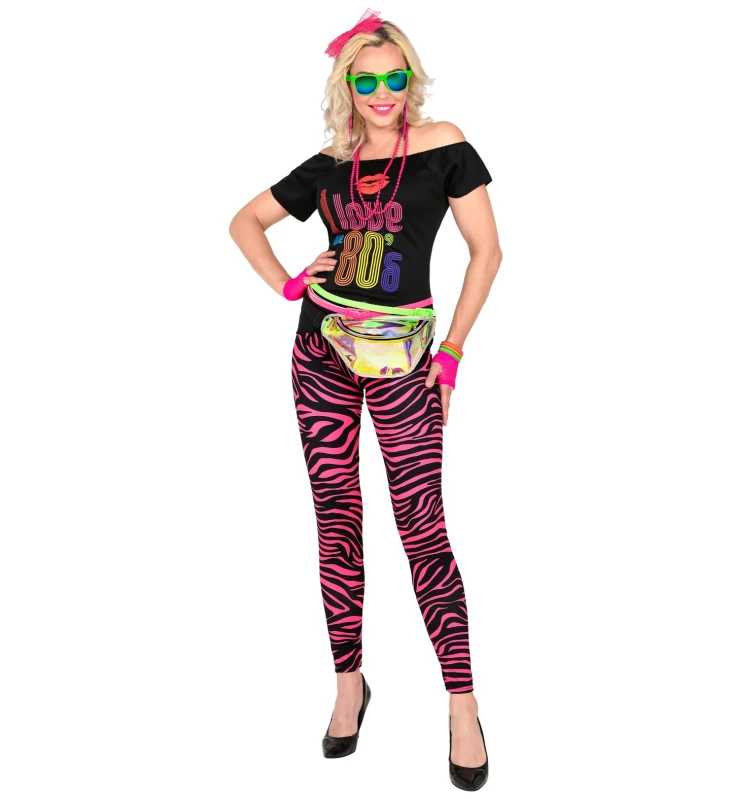 Κολάν Pink Animalier 80s 319547 (Preview 3)