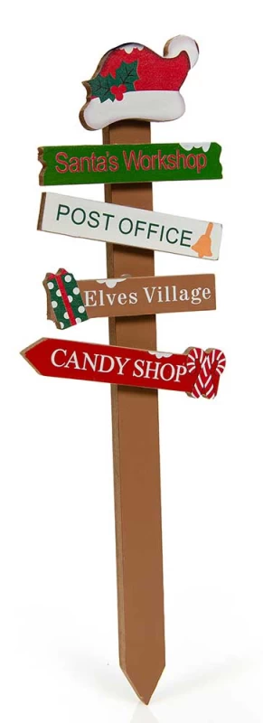 Χριστουγεννιάτικη Διακοσμητική Ταμπέλα 30cm 238196a (Preview 1)