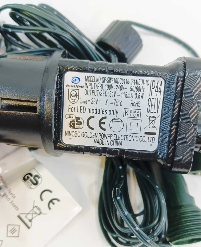 100 Led Λαμπάκια G/Purple Επεκτεινόμενα με Πρόγραμμα 5m - IP44 - 63380 (Preview 4)