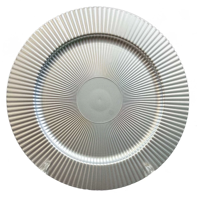 Χριστουγεννιάτικη Πιατέλα Ασημί 31cm 238296 (Preview 1)