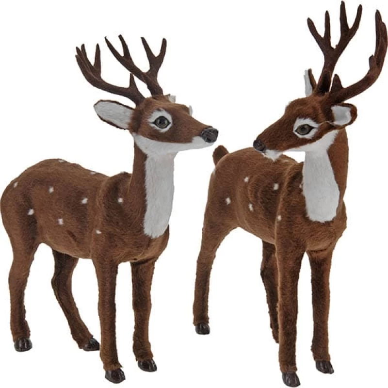 JK Home Décor - Ελάφι Καφέ 23x26.5cm 2Σχδ (Preview 1)