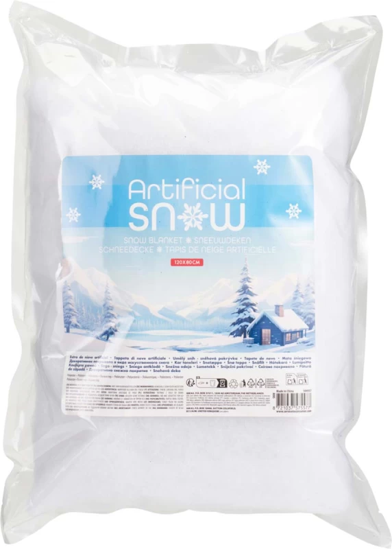 JK Home Décor - Χιονοκουβέρτα Λευκή 120x70cm (Preview 1)