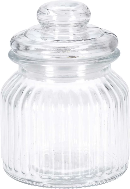 JK Home Décor - Δοχείο Αποθήκευσης 650ml 10x14cm (Preview 1)