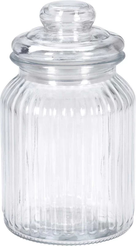 JK Home Décor - Δοχείο Αποθήκευσης 750ml 10x19cm (Preview 1)