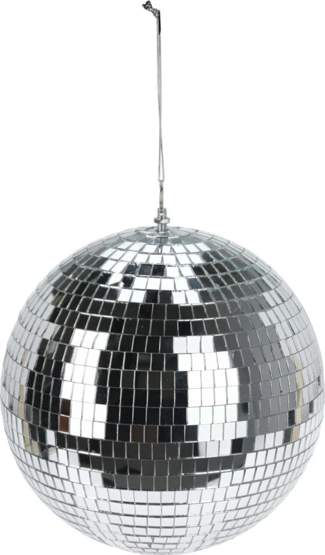 JK Home Décor - Μπάλα Disco Ασημί 25cm (Preview 1)