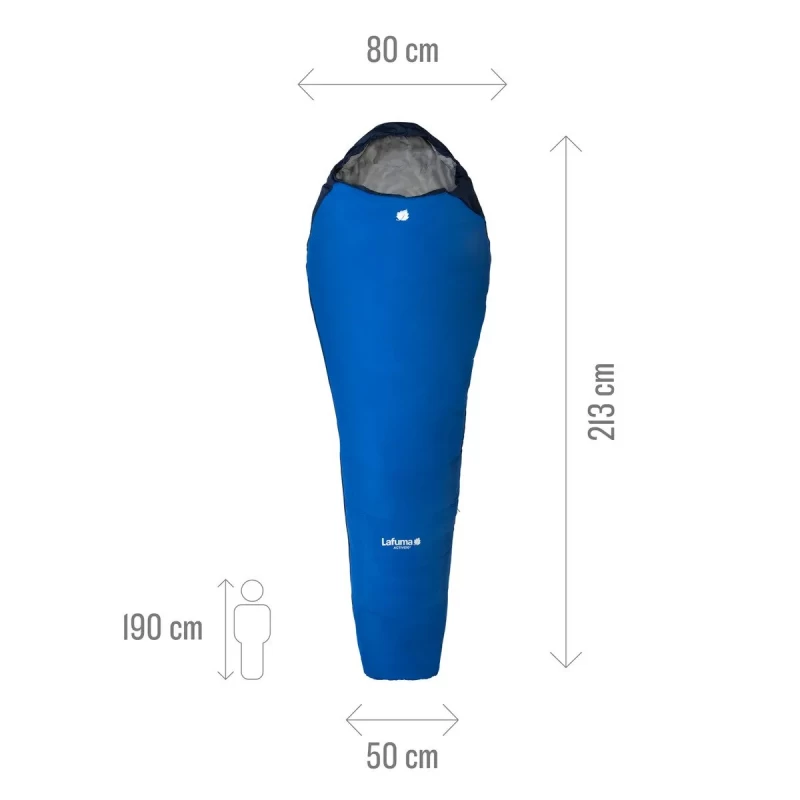 LAFUMA Active 10 Sleeping Bag, Καλοκαιρινός Υπνόσακος με Φερμουάρ Δεξιά (D), LFC1639_8 (Preview 5)