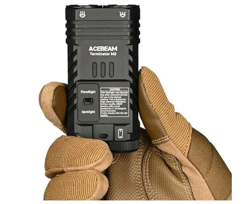 Φακός Acebeam M2-X TERMINATOR 6500k +Battery (Preview 3)