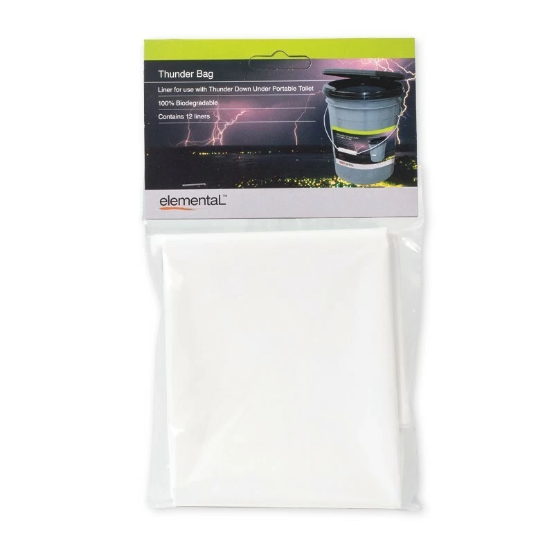ELEMENTAL Thunder Downunder Replacement Bags, Βιοδιασπώμενες Σακούλες Τουαλέτας, GMA20 (Preview 2)
