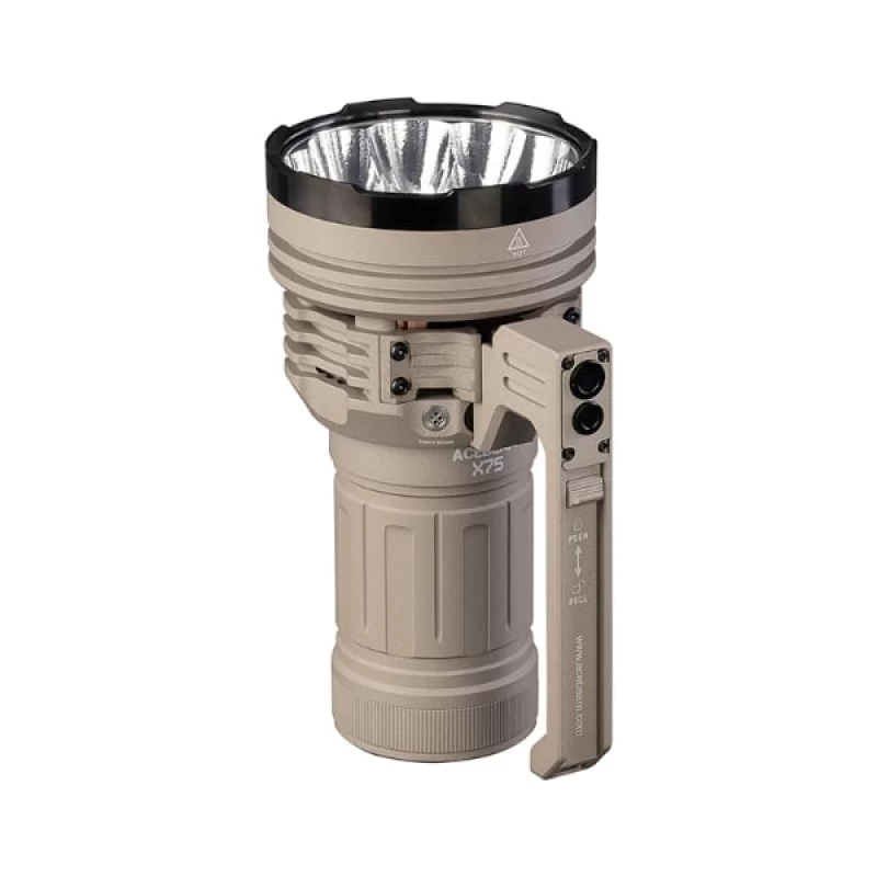 Φακός μεγάλης ισχύος Acebeam X75-70.3 Power Bank +Battery /Dessert (Preview 2)