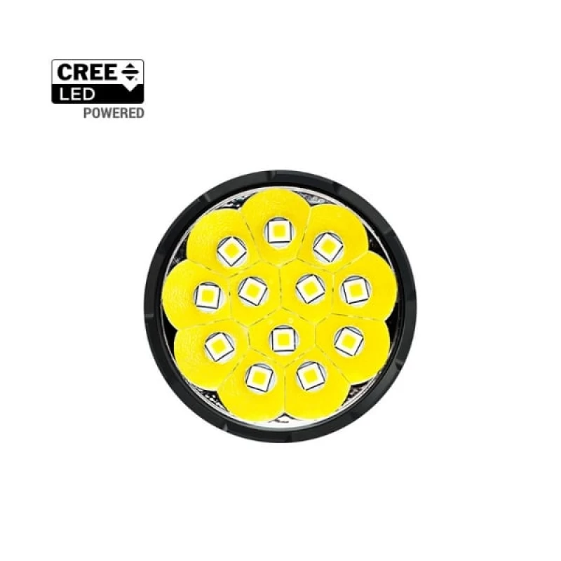 Φακός μεγάλης ισχύος Acebeam X75-70.3 Power Bank +Battery /Dessert (Preview 4)