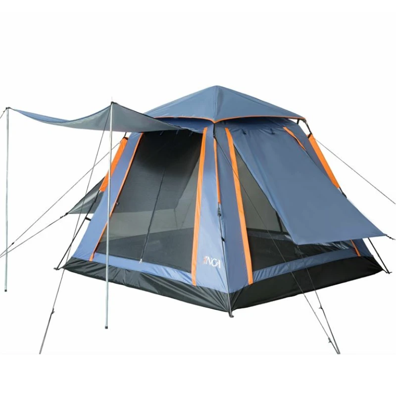 Σκηνή Camping 4 Ατόμων INCA Airnest Μπλε με ύφασμα Oxford (Preview 1)