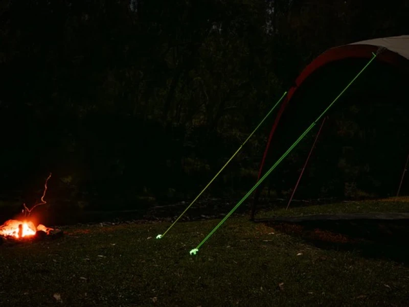 OZTRAIL Glow In The Dark Guy Rope 4 Pack, Σετ 4 Σχοινάκια για Κάμπινγκ, 10001900 (Preview 3)
