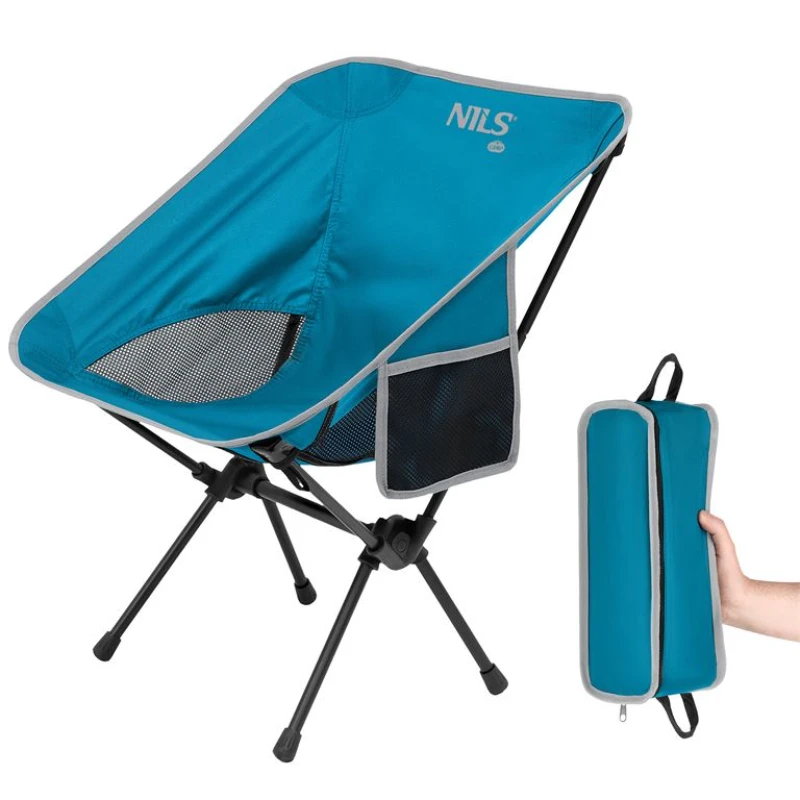 Καρέκλα Παραλίας NILS CAMP NC3320 ULTRA LIGHT Μπλε (Preview 1)