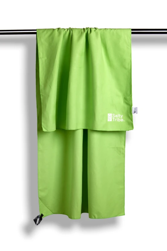 Microfiber Towel SALTY TRIBE 160x80 cm, Πετσέτα Θαλάσσης με Μικροΐνες, TRI-008 /Green (Preview 4)