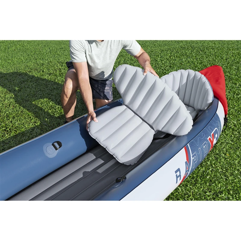 Hydro-Force Rapid X3 Set BESTWAY Φουσκωτό Καγιάκ τριών ατόμων, Μήκος: 3.81m, Αντοχή: 2 (Preview 18)