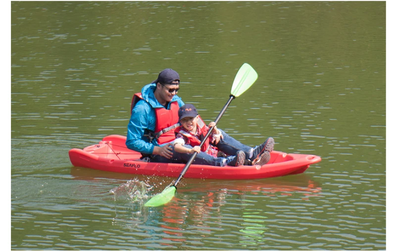 Adult+Kid Kayak Yellow SEAFLO Καγιάκ από Πολυαιθυλένιο HDPE ένας ενήλικας + ένα παιδί, (Preview 10)