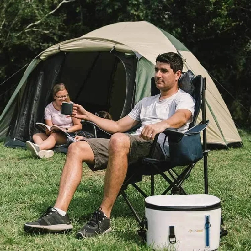 Καρέκλα camping OZTRAIL Big Boy /Navy Blue (Preview 6)