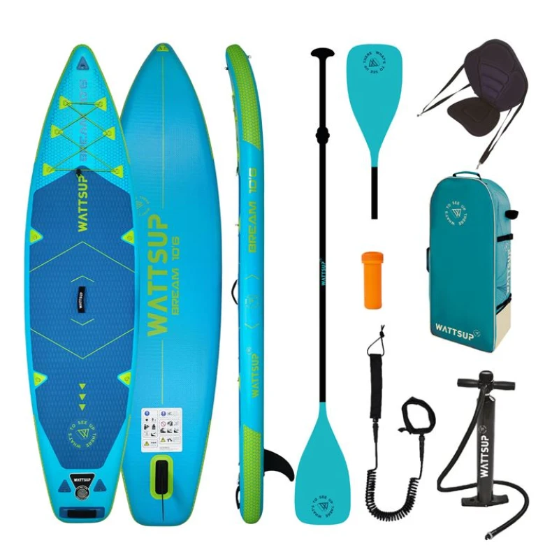 Φουσκωτή σανίδα SUP WattSUP Bream 10'6 (με δυνατότητα μετατροπής σε καγιάκ) (Preview 1)