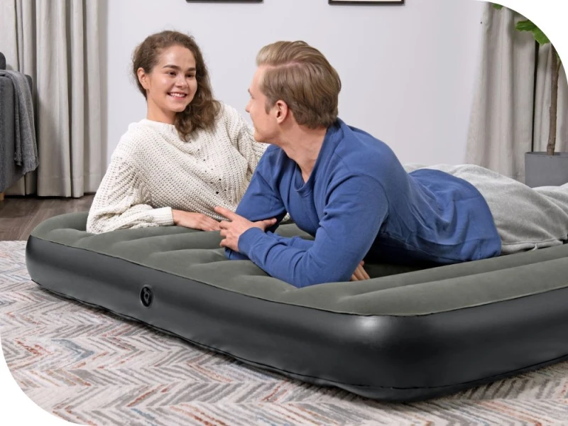 BESTWAY Tritech™ Air Mattress Queen 2.03x1.52x25cm, Φουσκωτό Στρώμα Ύπνου Διπλό, 6713N (Preview 11)