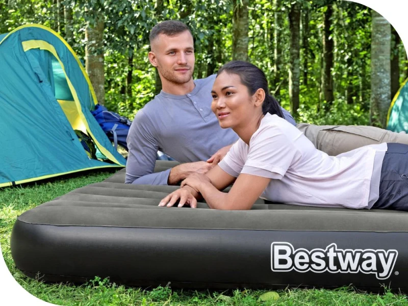 BESTWAY Tritech™ Air Mattress Queen 2.03x1.52x25cm, Φουσκωτό Στρώμα Ύπνου Διπλό, 6713N (Preview 12)
