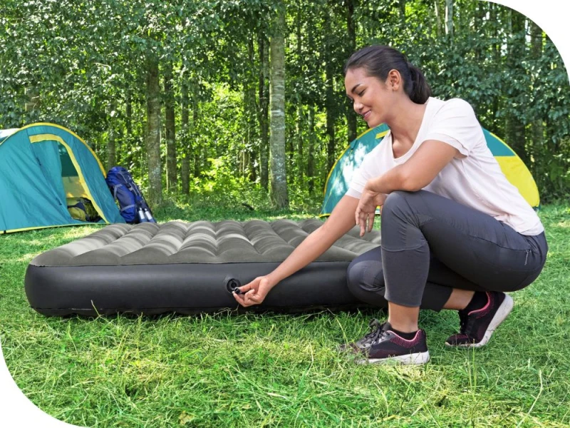 BESTWAY Tritech™ Air Mattress Queen 2.03x1.52x25cm, Φουσκωτό Στρώμα Ύπνου Διπλό, 6713N (Preview 14)