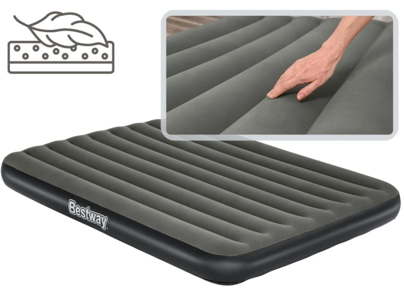 BESTWAY Tritech™ Air Mattress Queen 2.03x1.52x25cm, Φουσκωτό Στρώμα Ύπνου Διπλό, 6713N (Preview 6)