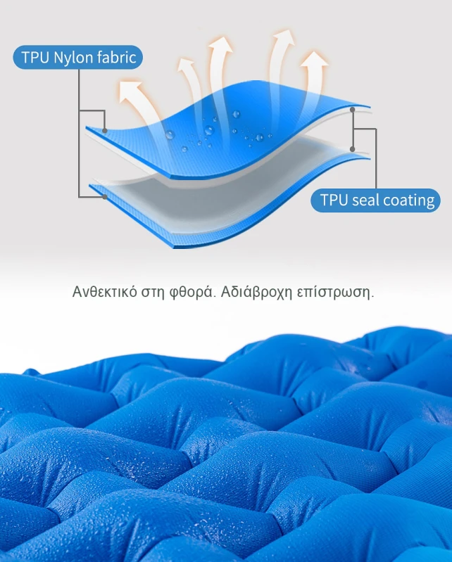 SALTY TRIBE Ciconians 185x55x5cm, Φουσκωτό Υπόστρωμα Ύπνου Μονό με pump bag, TRI-050 (Preview 9)