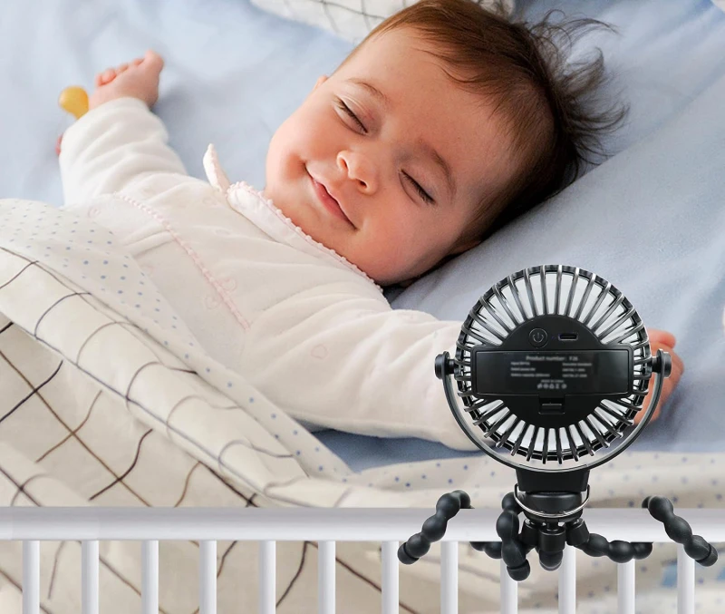Flex Fan NEW CAMP, Ανεμιστηράκι επαναφορτιζόμενο USB, NEW-176 (Preview 8)