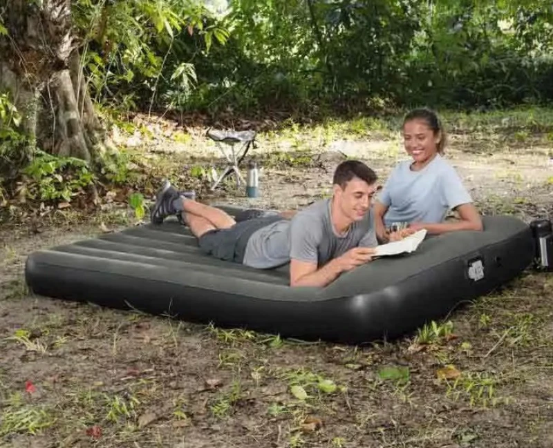 BESTWAY Airbed Queen Built-In DC Pump 2.03x1.52x30cm, Φουσκωτό Στρώμα Ύπνου Διπλό με Ε (Preview 7)