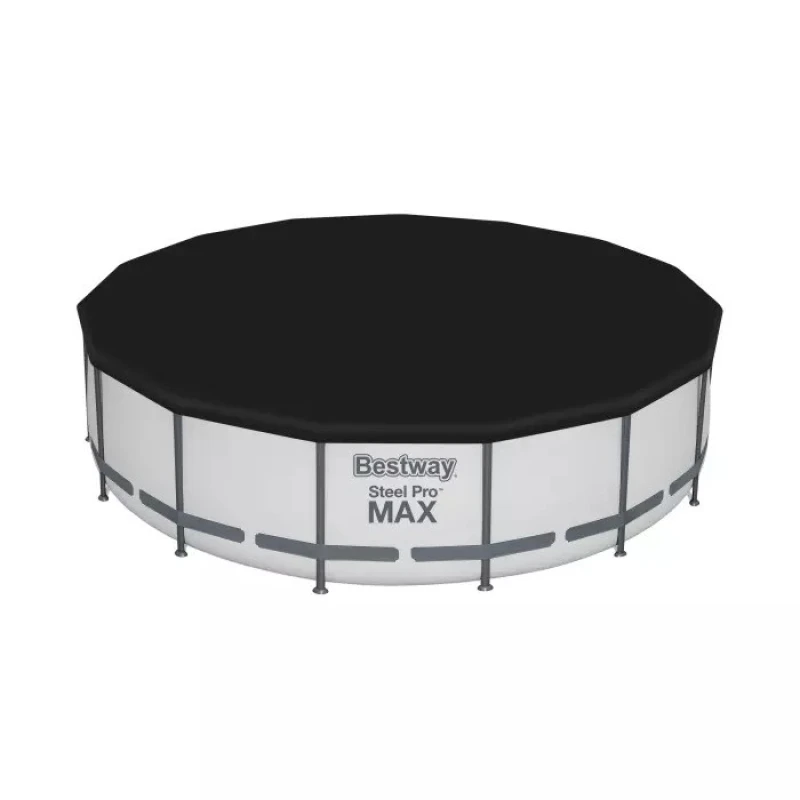 Power Steel Pro Max POOL SET BESTWAY Στρογγυλή Πισίνα PVC με Μεταλλικό Σκελετό, Αντλία (Preview 7)