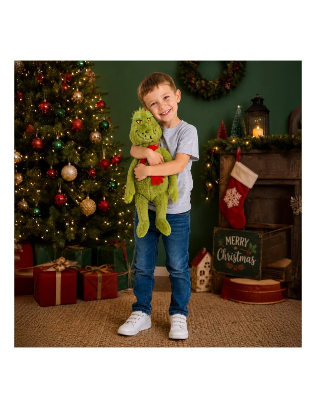 Χριστουγεννιάτικο Λούτρινο Γκρίντς - Grinch 60cm 238380 (Preview 2)