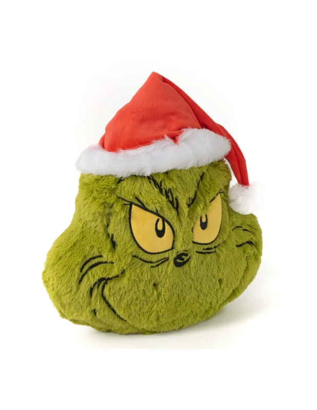 Λούτρινο Μαξιλάρι Γκρίντς - Grinch 32cm 238381 (Preview 4)