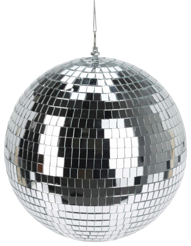 Διακοσμητική Μπάλα Disco Ασημί 30cm 015564 (Preview 1)