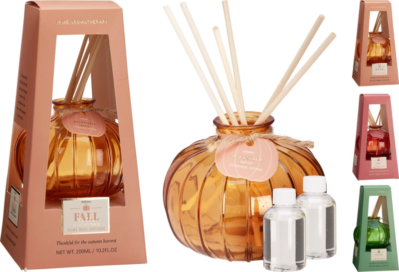 JK Home Décor - Αρωματικό Χώρου Κολοκύθα 100ml 10x8cm 3Σχδ (Preview 1)
