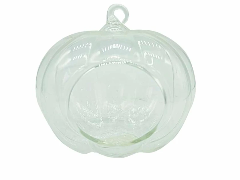 JK Home Décor - Κολοκύθα με Άνοιγμα από Γυαλί 9.5x10.5cm (Preview 1)
